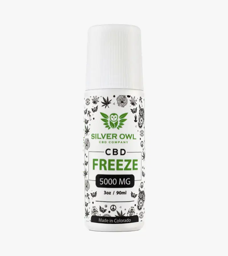 Silver Owl CBD Freeze Roll-On 5000 mg